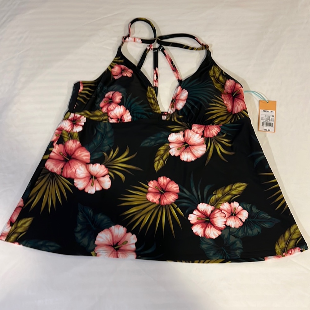 Kona Sol Tankini XL NWT halter top